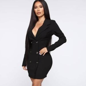 Fashion nova Enterprise Blazer mini dress M